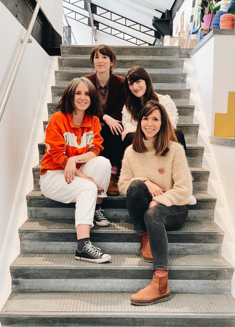 Emilie Filatreau, Charlotte Priou, Chloé Chapeaublanc et Charlotte Janvier.  - Doolittle