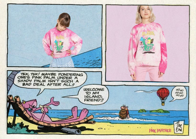 La <i>collab</i> Pink Panther x <i>Finger in the Nose</i> - Doolittle