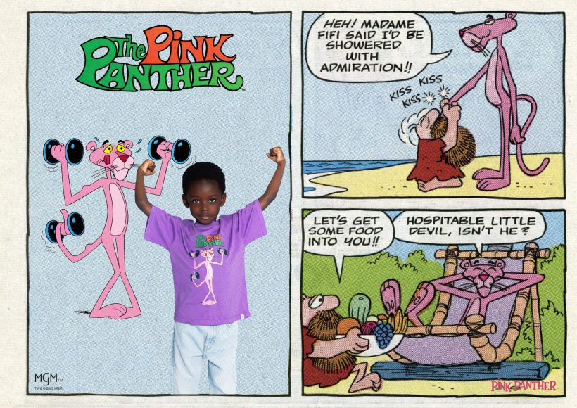 La <i>collab</i> Pink Panther x <i>Finger in the Nose</i> - Doolittle