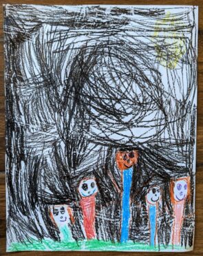 Quand les <i>dessins</i> de vos enfants sont… <i>flippants</i> - Doolittle