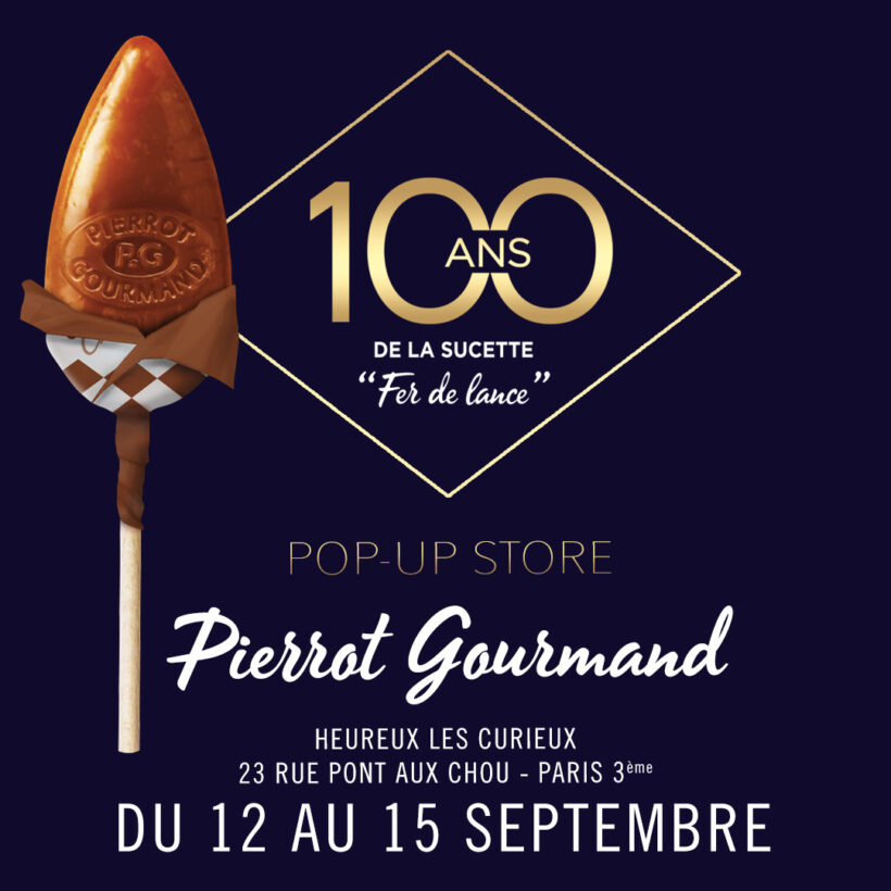 La sucette <i>« fer de lance »</i> célèbre son centenaire : rendez-vous dans le <i>Marais</i> ! - Doolittle