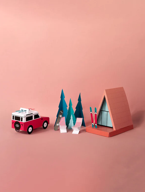 Le Papercraft 3D <i>Mont Blanc</i> de Cinqpoints - Doolittle
