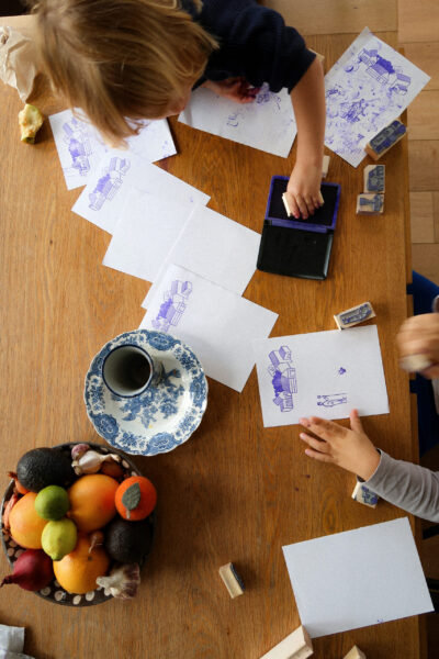 Les tampons à colorier de <i>Morgane Rospars</i> - Doolittle