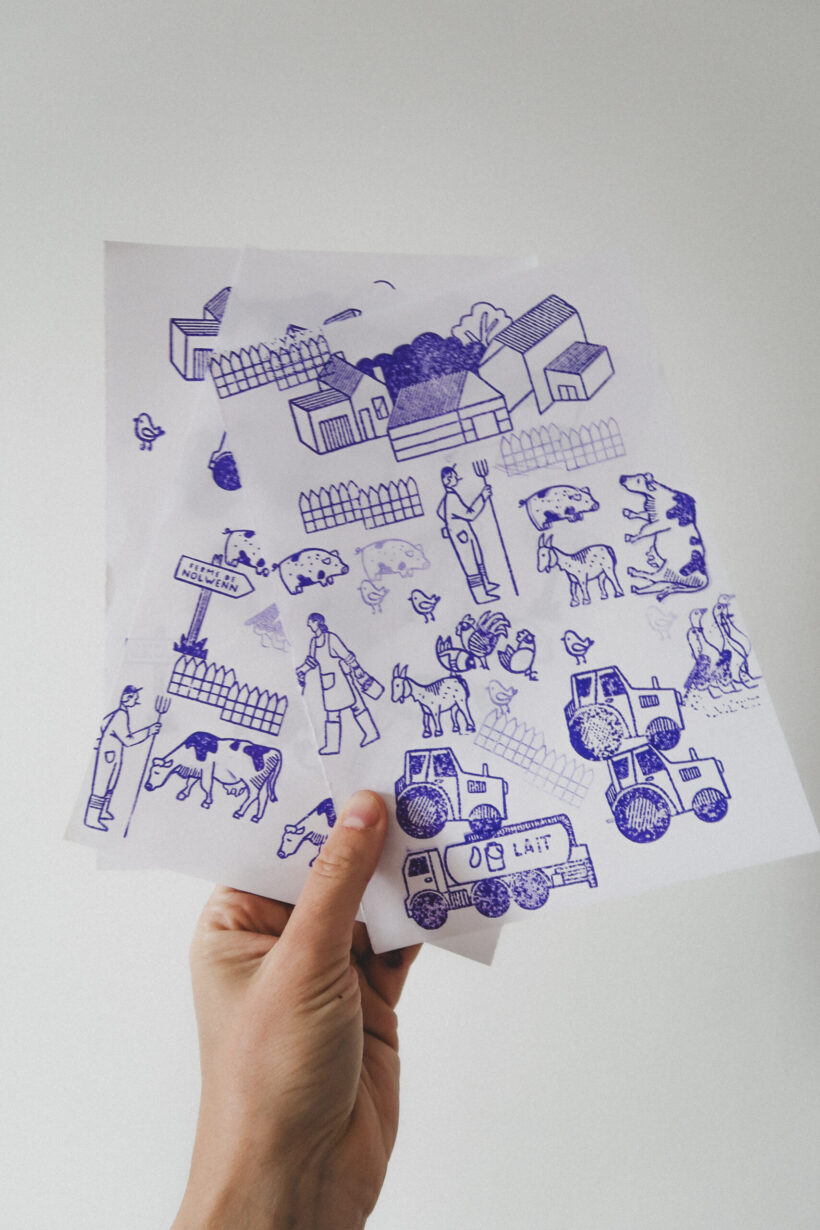 Les tampons à colorier de <i>Morgane Rospars</i> - Doolittle