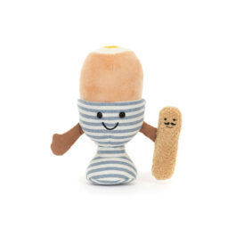 Jelly Cat  - Peluche œuf à la coque, 35 € 