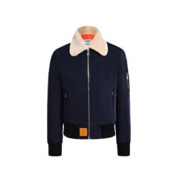 Le Bon Marché Rive Gauche - Blouson col faux mouton BOMBERS, 90 €