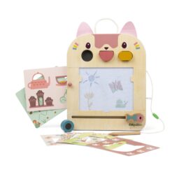 Ardoise Magique Jeanne le chat - Chaque dessin devient une activité créative, propice à la concentration et à l’apprentissage. 12 Jeux inclus. Dès 18 mois, 34,99 €