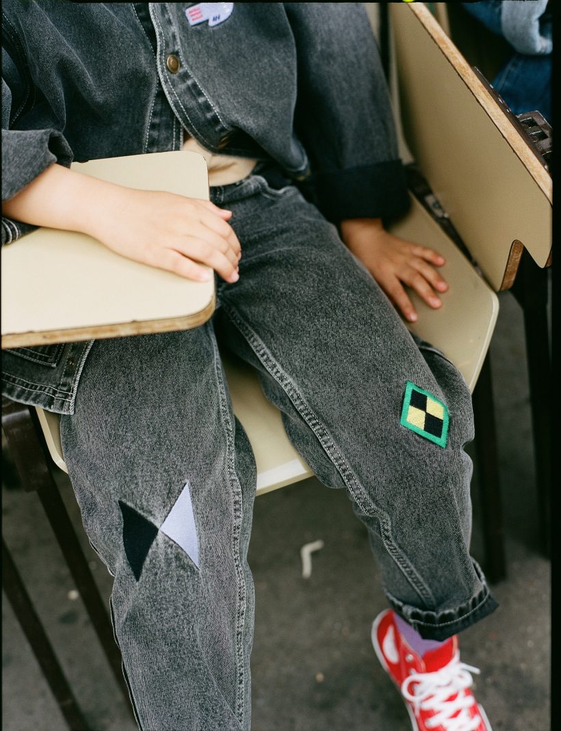 Pantalon en Denim Gris - Collection Alegria, 125 € - Doolittle