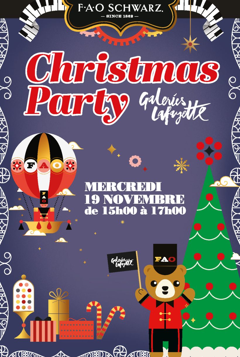 <i>FAO Schwarz</i> lance les festivités de Noël aux <i>Galeries Lafayette Haussmann</i> - Doolittle