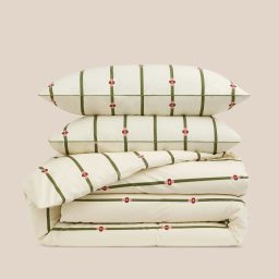 Margaux Keller x Bonsoir - la parure de lit romarin, 100€