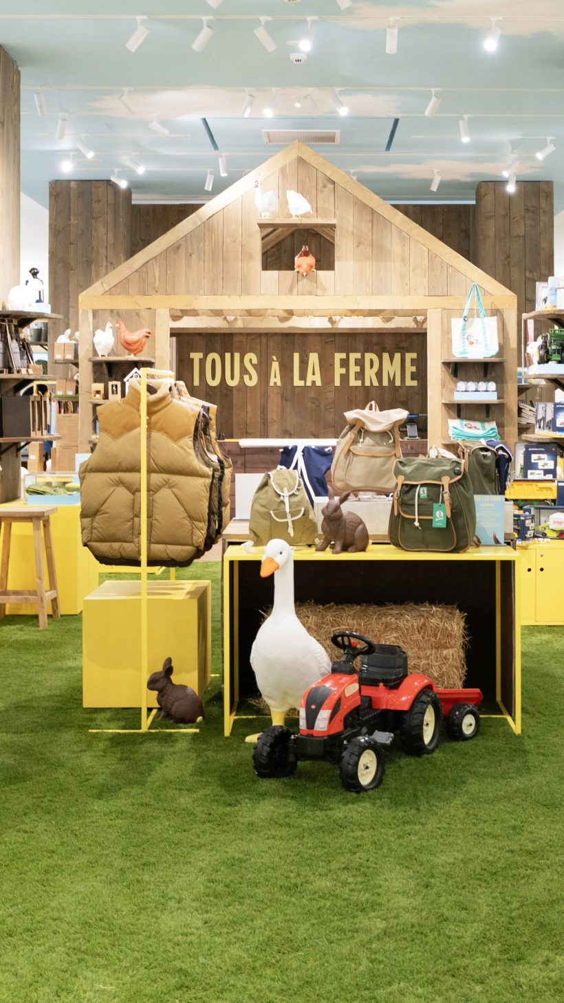 <i>Le Bon Marché Rive Gauche</i> se transforme en une ferme géante - Doolittle