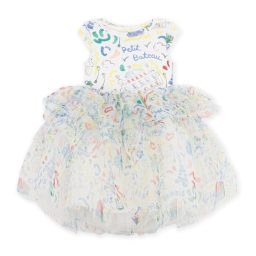  - Robe en coton et tulle, à partir de 85 €