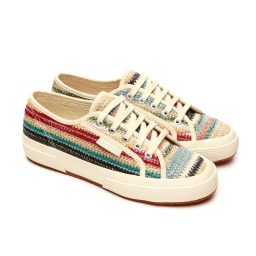 Superga - Baskets Raffia, 90 €