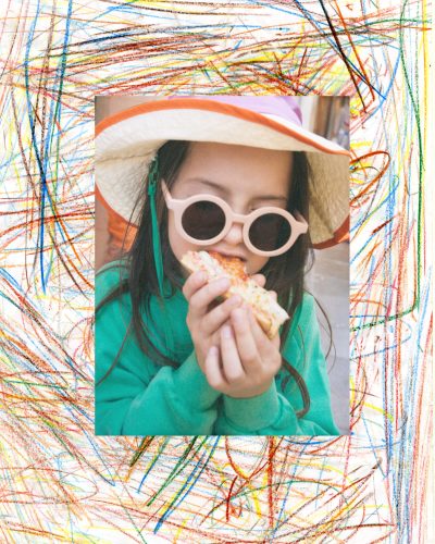 Laura : Chapeau Bobo Choses, Sweat-shirt The Campamento  - Doolittle