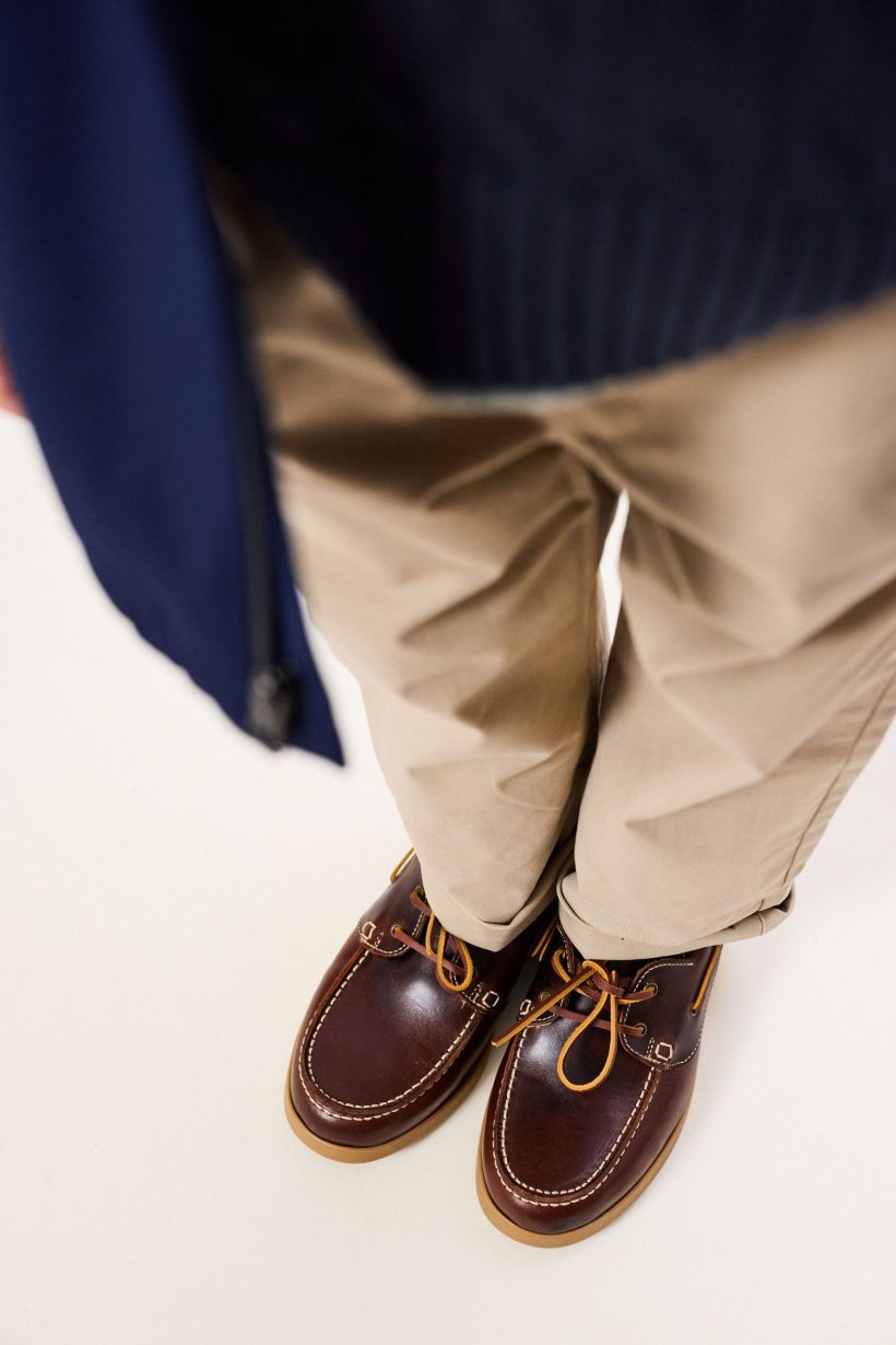 Marius : coupe-vent, pull, chemise & pantalon RALPH LAUREN mocassins ACEBOS - Doolittle