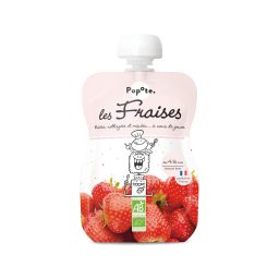 Popote - Gourde compote de fraises 2,10 €, popote.bebe 