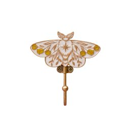 Chehoma - Crochet papillon blanc, 12 €