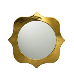  Léa Zeroil x Monoprix Design - Miroir doré, 90 €