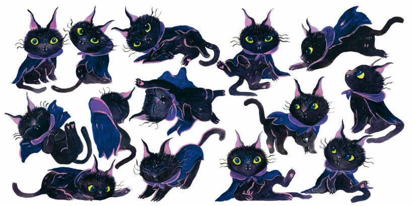 Album jeunesse : <i>Vampironne</i>, la chatonne la plus mignonne de <i>l&rsquo;au-delà</i> - Doolittle