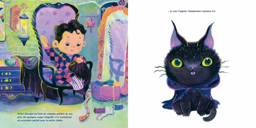 Album jeunesse : <i>Vampironne</i>, la chatonne la plus mignonne de <i>l&rsquo;au-delà</i> - Doolittle
